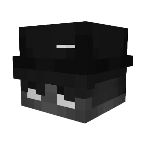 K1mttom Minecraft avatar head, 3D render