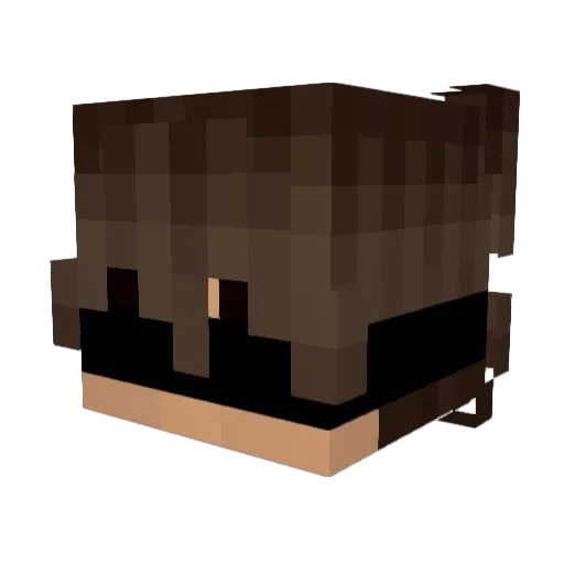 K1ng1__ Minecraft avatar head, 3D render