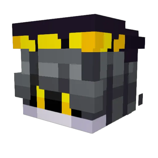 K1ngBurr1to Minecraft avatar head, 3D render