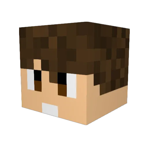 K1ngHoward Minecraft avatar head, 3D render