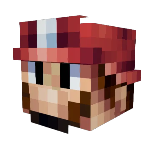 K1ngMo0tj3 Minecraft avatar head, 3D render