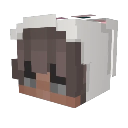 K1ngSVK Minecraft avatar head, 3D render