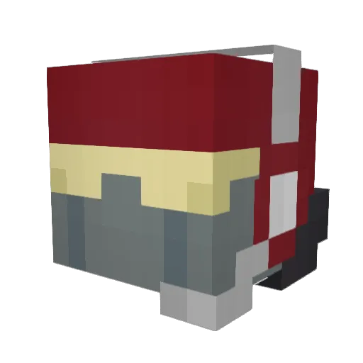 K1ngSolo Minecraft avatar head, 3D render