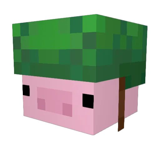 K1nge2310 Minecraft avatar head, 3D render