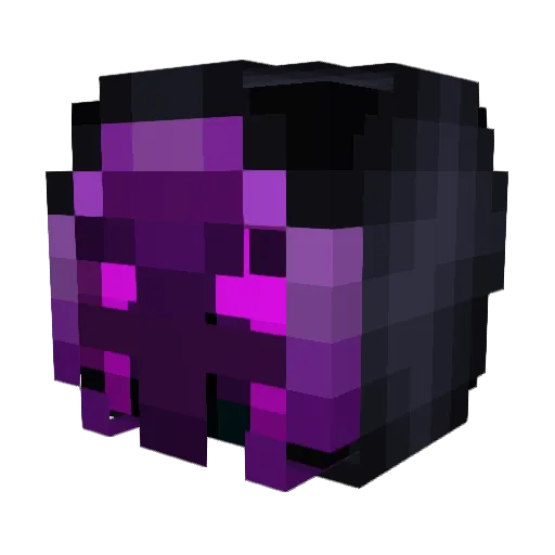 K1ngkhy Minecraft avatar head, 3D render