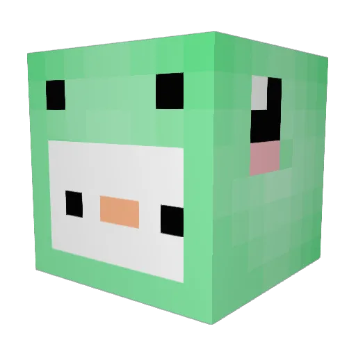K1ngsavvy Minecraft avatar head, 3D render