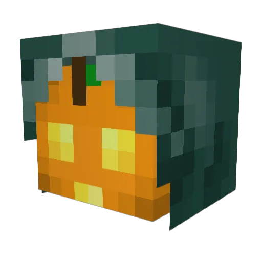 K1nster Minecraft avatar head, 3D render