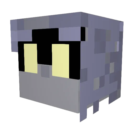 K1nzlerInUse Minecraft avatar head, 3D render