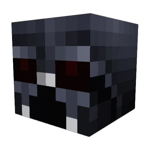 K2IST3R Minecraft avatar head, 3D render