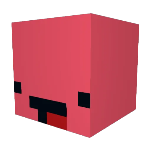 K3NDR1CK Minecraft avatar head, 3D render