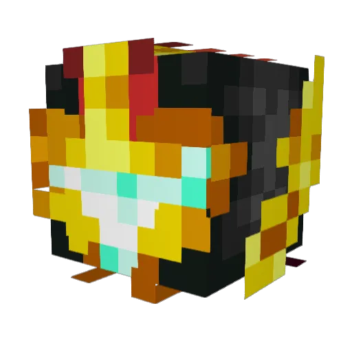 K3NZ Minecraft avatar head, 3D render