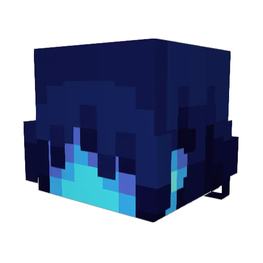 K3Y_L1M3 Minecraft avatar head, 3D render