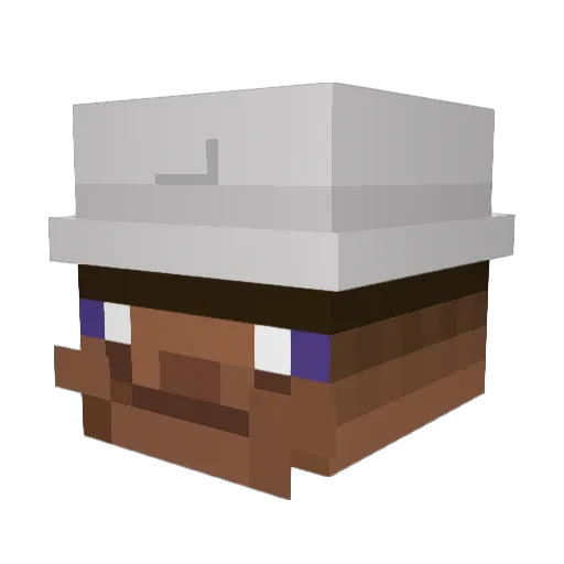 K3ksCr4fter Minecraft avatar head, 3D render