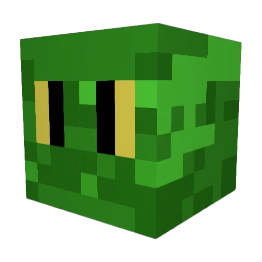 K3ll3n180 Minecraft avatar head, 3D render