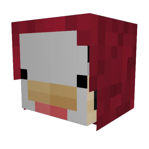 K3mikal75 Minecraft avatar head, 3D render