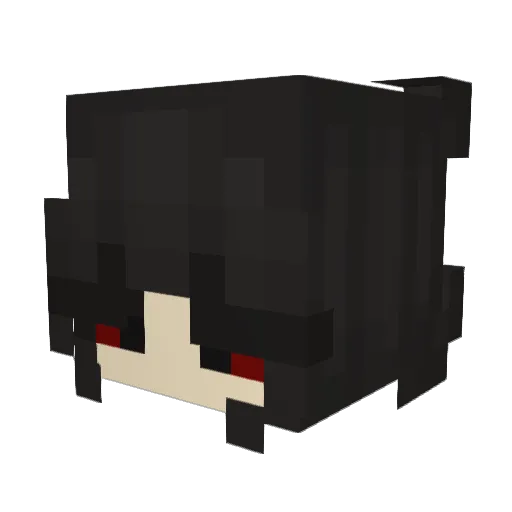 K3n1k03000 Minecraft avatar head, 3D render