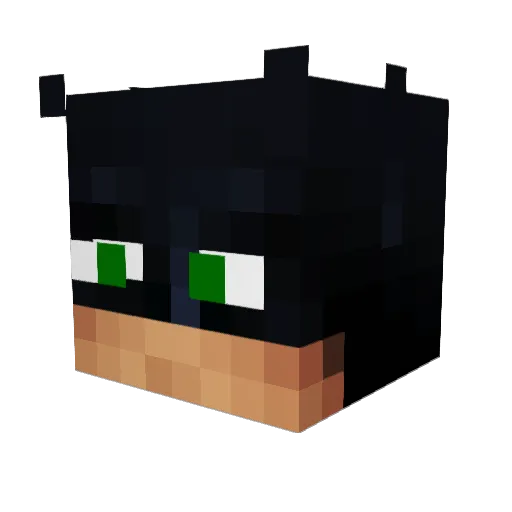 K3nnith Minecraft avatar head, 3D render