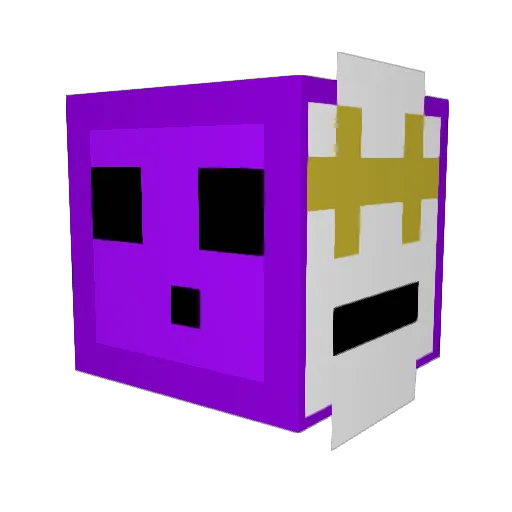 K3pler13 Minecraft avatar head, 3D render