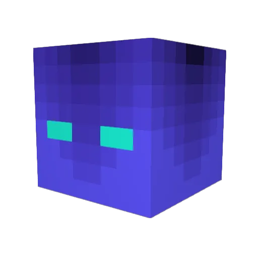 K3v_Ka Minecraft avatar head, 3D render