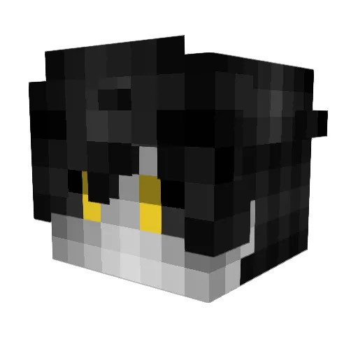 K3viNz Minecraft avatar head, 3D render