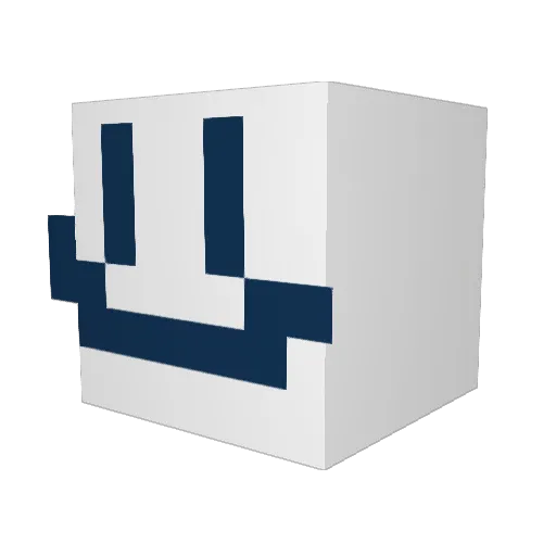 K4BOOM9 Minecraft avatar head, 3D render