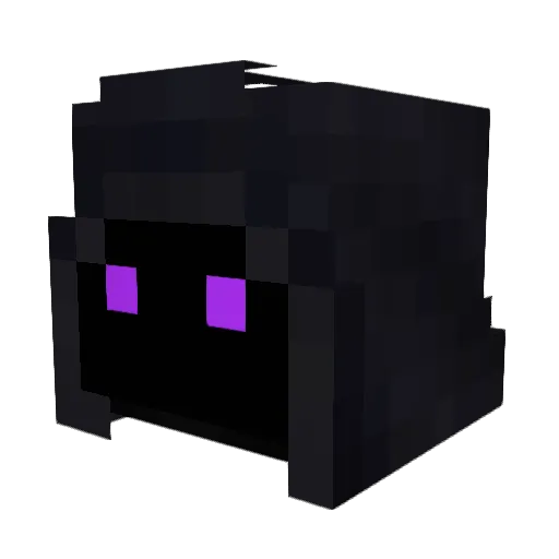 K4SS Minecraft avatar head, 3D render