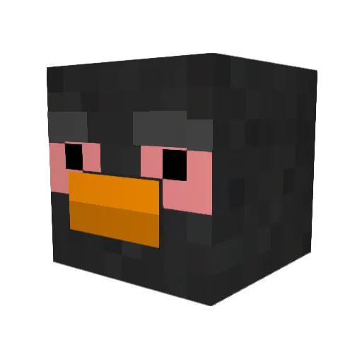 K4irox_ Minecraft avatar head, 3D render