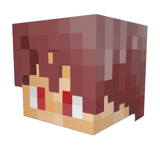 K4rberos Minecraft avatar head, 3D render