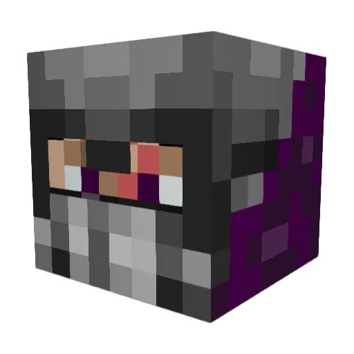 K4rlt00n Minecraft avatar head, 3D render