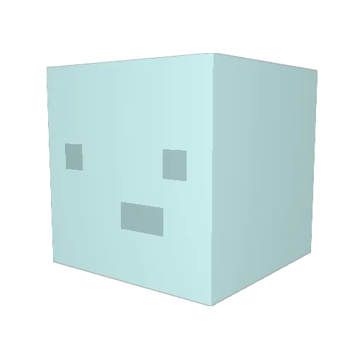 K4rmaH1ts Minecraft avatar head, 3D render