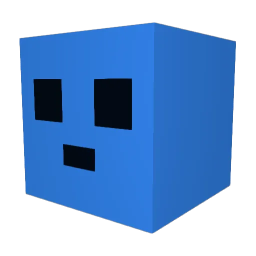 K4rmo Minecraft avatar head, 3D render