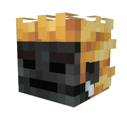 K4rn0s Minecraft avatar head, 3D render