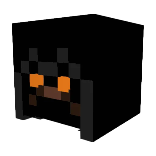 K4roK1ng Minecraft avatar head, 3D render