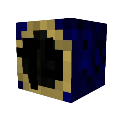 K4sebrotKing Minecraft avatar head, 3D render