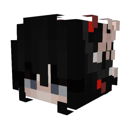 K4vin_67 Minecraft avatar head, 3D render