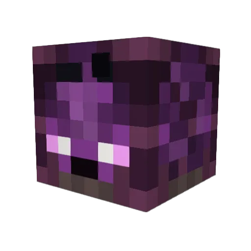 K7per Minecraft avatar head, 3D render