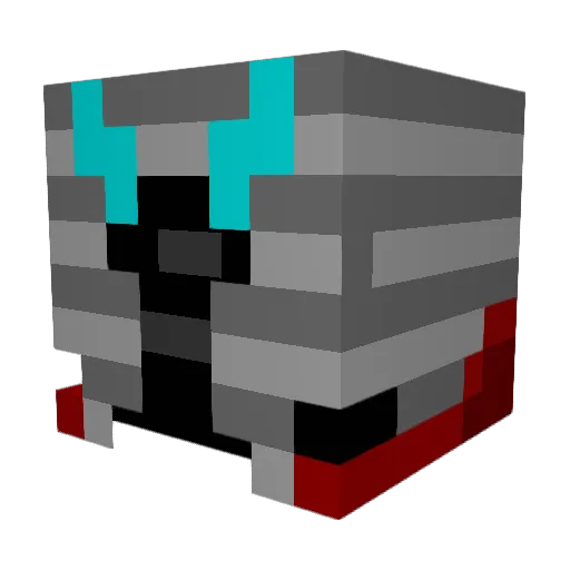 K9Dog66 Minecraft avatar head, 3D render