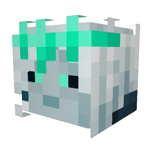 KA3AHb Minecraft avatar head, 3D render