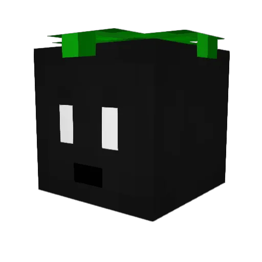 KAASKNABBEL24 Minecraft avatar head, 3D render