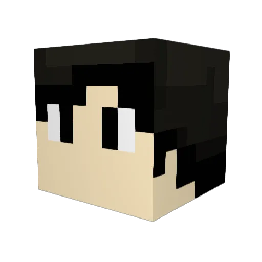 KADOSHBKF Minecraft avatar head, 3D render