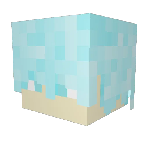 KAEDE1204 Minecraft avatar head, 3D render
