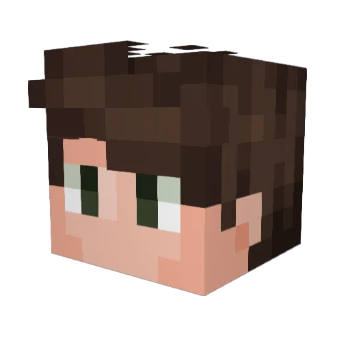 KAELANSKILL Minecraft avatar head, 3D render