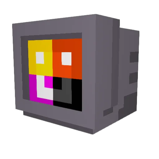 KAGAYATO Minecraft avatar head, 3D render