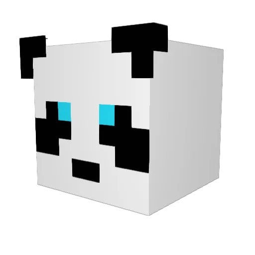 KAIL3R Minecraft avatar head, 3D render