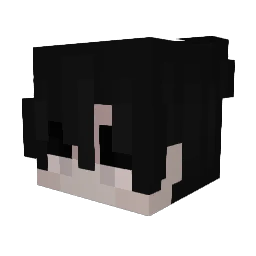 KAILEELOVERBEN Minecraft avatar head, 3D render