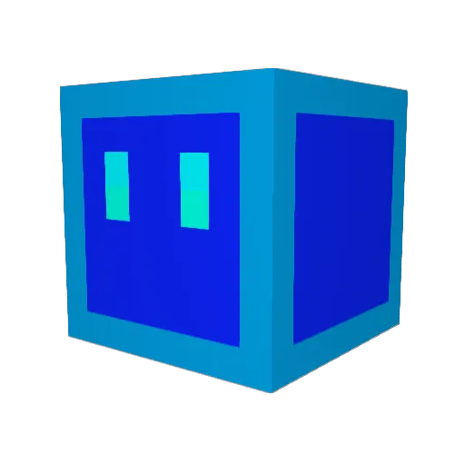 KAIOK71 Minecraft avatar head, 3D render