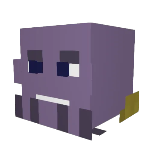KAIZERKiryuX Minecraft avatar head, 3D render