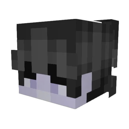 KAJU_BHAIYA Minecraft avatar head, 3D render