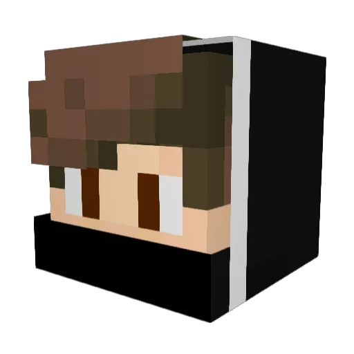 KALANGOD1S Minecraft avatar head, 3D render