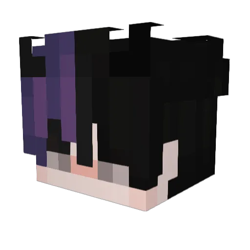 KAMDOL2 Minecraft avatar head, 3D render